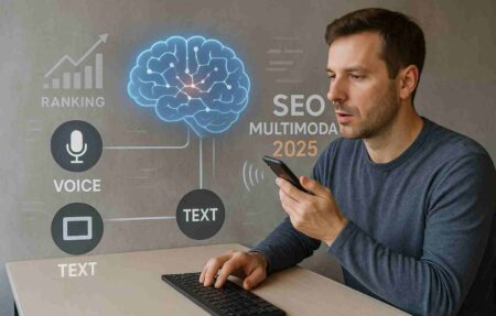 SEO Multimodal 2025: 7 Estrategias para Dominar Búsquedas por Voz, Imagen y Texto en IA