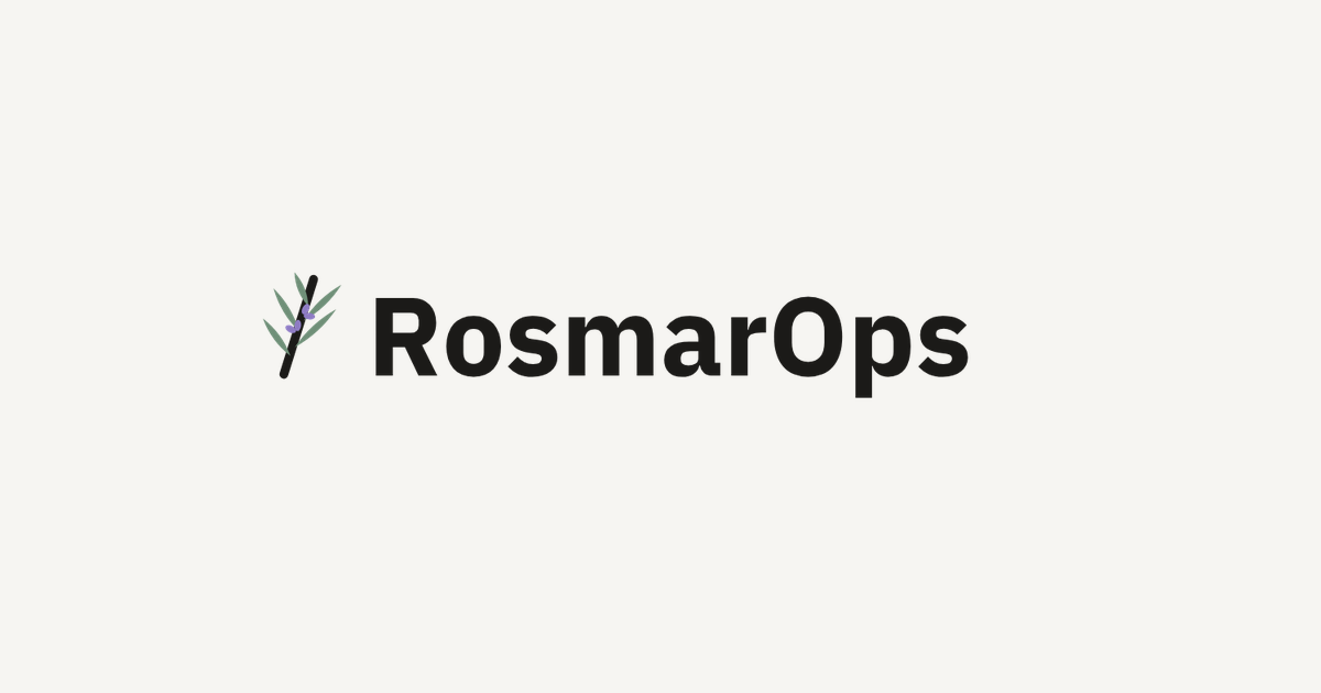 Logo de RosmarOps